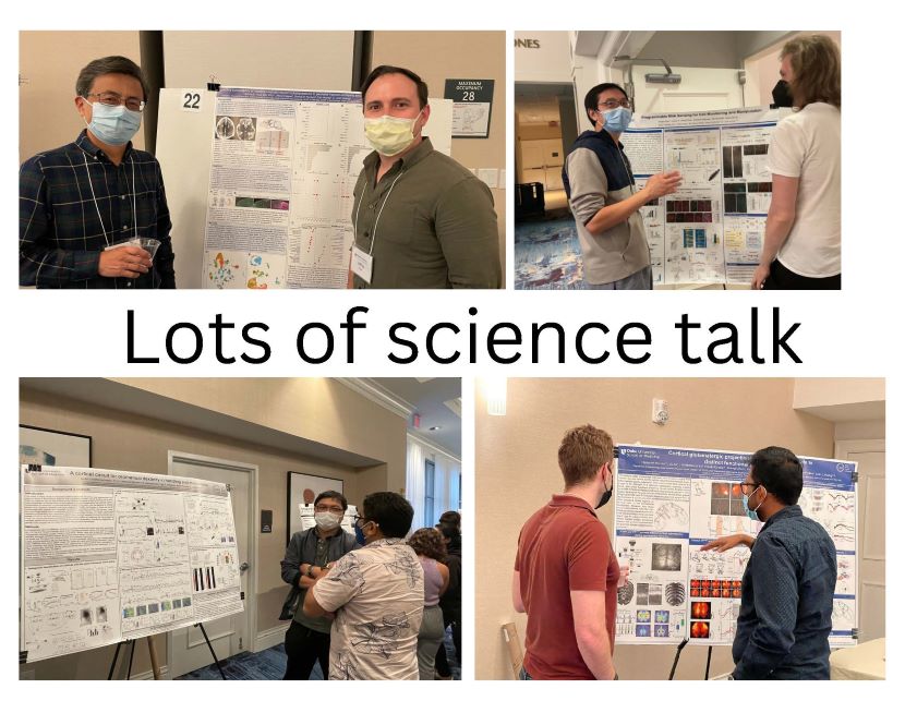 more photos of retreat poster session