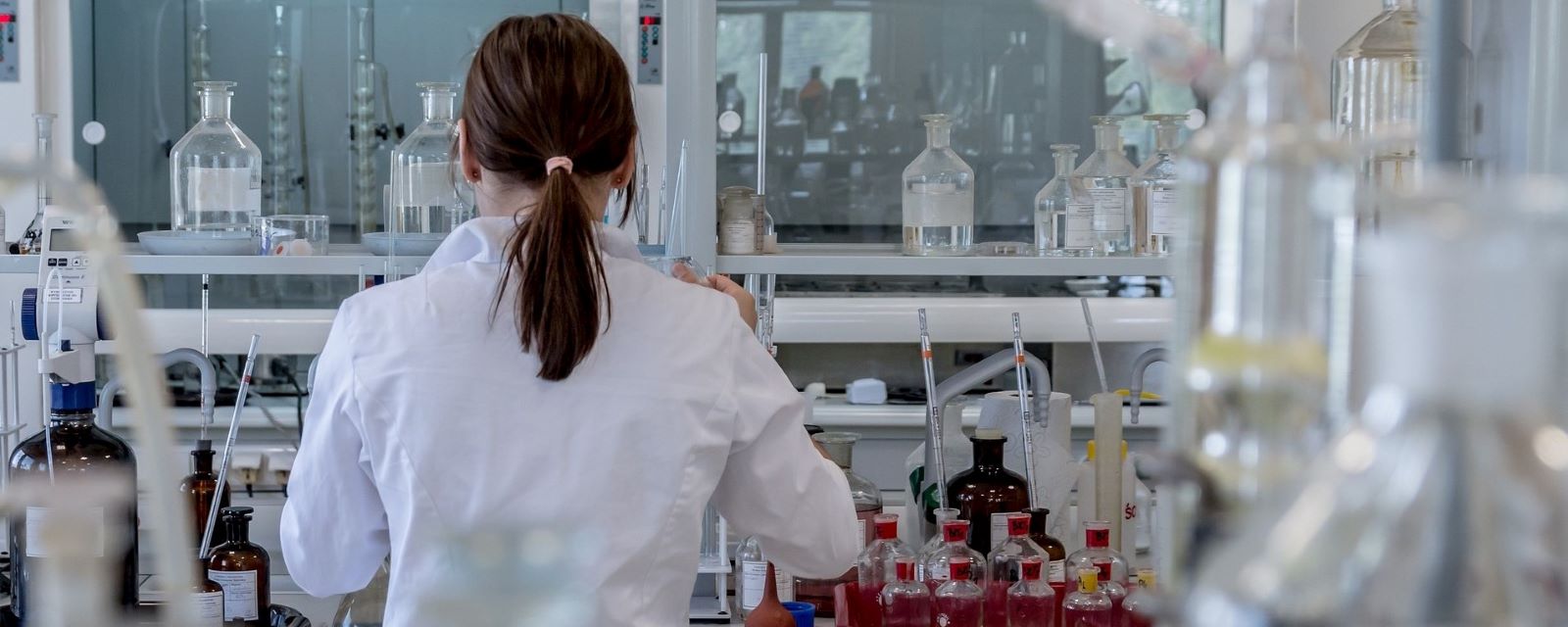 female scientist in a lab
