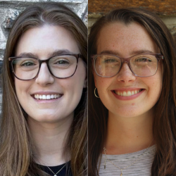 Jillian Saunders and Julia Dziabis