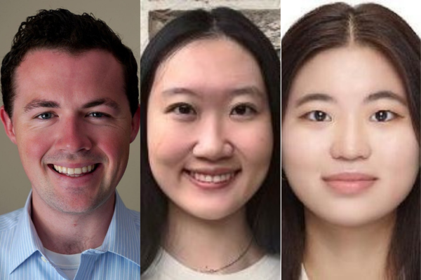Patrick Mulcahey, Hermione Xu, and Helen Heo